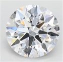 Del inventario de diamantes de laboratorio, 2.82 quilates, Redondo , Color D, claridad VVS1 y certificado GIA