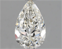 Natural Diamond 0.90 Carats, Pear with  Cut, G Color, VVS1 Clarity and Certified by GIA