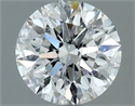 Diamante Natural 2.01 quilates, Redondo , Color H, claridad I1 y certificado GIA