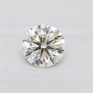 Picture of Natural Diamond 0.50 Carats, Round with Very Good Cut, H Color, IF Clarity and Certified by IGI