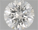 Natural Diamond 0.60 Carats, Round with Excellent Cut, I Color, SI2 Clarity and Certified by GIA