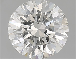 Picture of Natural Diamond 0.60 Carats, Round with Excellent Cut, I Color, SI2 Clarity and Certified by GIA
