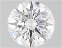 Natural Diamond 1.79 Carats, Round with Excellent Cut, D Color, VS2 Clarity and Certified by GIA