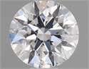 Diamante Natural 0.46 quilates, Redondo , Color D, claridad SI2 y certificado GIA