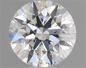 Foto Diamante Natural 0.46 quilates, Redondo , Color D, claridad SI2 y certificado GIA de