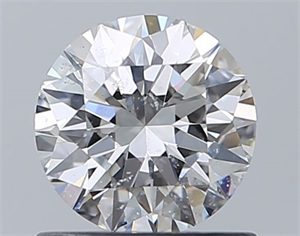 Foto Diamante Natural 0.81 quilates, Redondo , Color E, claridad SI2 y certificado GIA de