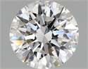 Lab Grown Diamond 1.47 Carats, Round with Ideal Cut, D Color, VS2 Clarity and Certified by IGI