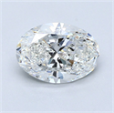 Natural Diamond 1.91 Carats, Oval with  Cut, F Color, VVS2 Clarity and Certified by GIA