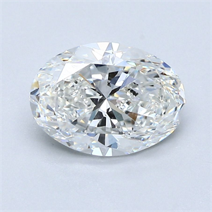 Picture of Natural Diamond 1.91 Carats, Oval with  Cut, F Color, VVS2 Clarity and Certified by GIA