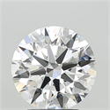 Lab Grown Diamond 3.04 Carats, Round with Ideal Cut, F Color, VVS2 Clarity and Certified by IGI