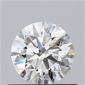 Diamante Natural 0.56 quilates, Redondo , Color F, claridad VVS2 y certificado GIA