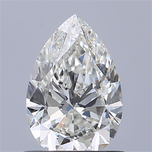 Picture of Natural Diamond 0.70 Carats, Pear with  Cut, G Color, VVS1 Clarity and Certified by GIA