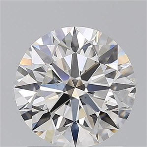 Foto Diamante Natural 1.50 quilates, Redondo , Color G, claridad SI1 y certificado GIA de