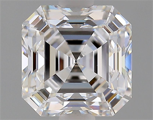 Picture of Natural Diamond 1.55 Carats, Asscher with  Cut, F Color, VS1 Clarity and Certified by GIA