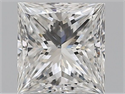 Natural Diamond 1.50 Carats, Princess with  Cut, F Color, VS2 Clarity and Certified by GIA