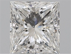 Picture of Natural Diamond 1.50 Carats, Princess with  Cut, F Color, VS2 Clarity and Certified by GIA