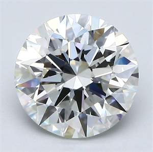 Foto Diamante Natural 3.02 quilates, Redondo , Color H, claridad VS1 y certificado GIA de