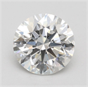 Lab Grown Diamond 2.40 Carats, Round with Excellent Cut, F Color, VS1 Clarity and Certified by IGI