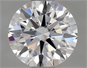 Del inventario de diamantes de laboratorio, 0.72 quilates, Redondo , Color D, claridad VVS2 y certificado IGI