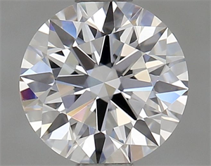Picture of Lab Grown Diamond 0.72 Carats, Round with Ideal Cut, D Color, VVS2 Clarity and Certified by IGI