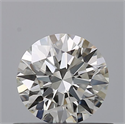 Diamante Natural 0.57 quilates, Redondo , Color G, claridad VVS2 y certificado IGI