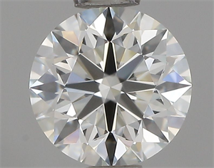 Picture of Natural Diamond 0.71 Carats, Round with Excellent Cut, J Color, IF Clarity and Certified by GIA