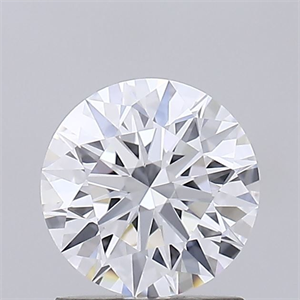 Picture of Lab Grown Diamond 1.29 Carats, Round with Ideal Cut, D Color, VVS2 Clarity and Certified by IGI