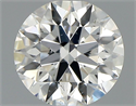 Diamante Natural 0.74 quilates, Redondo , Color G, claridad SI2 y certificado GIA