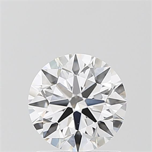 Picture of Lab Grown Diamond 1.05 Carats, Round with Ideal Cut, D Color, VVS2 Clarity and Certified by IGI