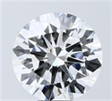 Del inventario de diamantes de laboratorio, 8.02 quilates, Redondo , Color F, claridad VVS2 y certificado IGI