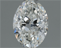 Diamante Natural 0.50 quilates, Ovalado , Color H, claridad VVS2 y certificado GIA