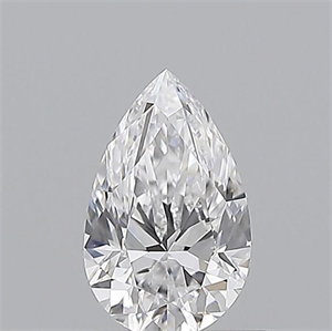 Foto Diamante Natural 0.51 quilates, De pera , Color D, claridad VS1 y certificado GIA de