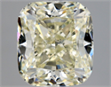 Diamante Natural 2.33 quilates, Del cojín , Color L, claridad SI1 y certificado HRD