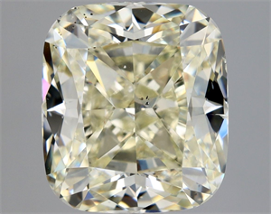 Foto Diamante Natural 2.33 quilates, Del cojín , Color L, claridad SI1 y certificado HRD de