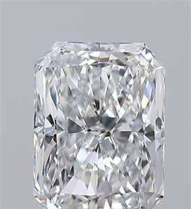 Foto Diamante Natural 0.31 quilates, Radiante , Color F, claridad VVS1 y certificado GIA de