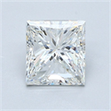 Diamante Natural 1.50 quilates, Princesa , Color G, claridad VS2 y certificado GIA