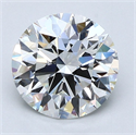 Diamante Natural 2.02 quilates, Redondo , Color G, claridad VVS2 y certificado GIA