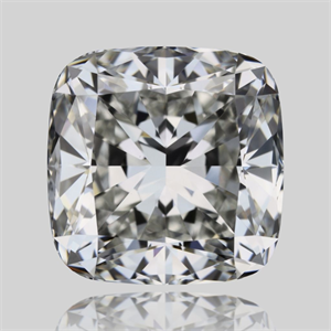 Foto Diamante Natural 1.54 quilates, Del cojín , Color I, claridad IF y certificado GIA de