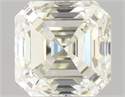 Natural Diamond 1.20 Carats, Asscher with  Cut, J Color, VVS1 Clarity and Certified by IGI