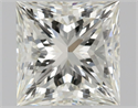 Natural Diamond 0.70 Carats, Princess with  Cut, J Color, VS1 Clarity and Certified by GIA