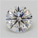Lab Grown Diamond 1.03 Carats, Round with Ideal Cut, D Color, VS1 Clarity and Certified by IGI