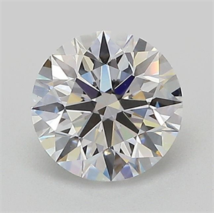 Picture of Lab Grown Diamond 1.03 Carats, Round with Ideal Cut, D Color, VS1 Clarity and Certified by IGI
