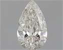 Diamante Natural 0.52 quilates, De pera , Color H, claridad I1 y certificado GIA