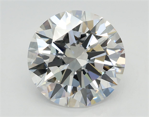 Picture of Lab Grown Diamond 5.03 Carats, Round with Excellent Cut, E Color, VS1 Clarity and Certified by GIA