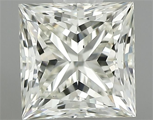 Foto Diamante Natural 0.60 quilates, Princesa , Color M, claridad VS2 y certificado GIA de