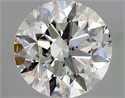Diamante Natural 2.01 quilates, Redondo , Color I, claridad SI2 y certificado GIA