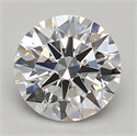 Del inventario de diamantes de laboratorio, 0.91 quilates, Redondo , Color F, claridad VVS1 y certificado GIA