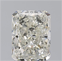Natural Diamond 2.02 Carats, Radiant with  Cut, J Color, VS2 Clarity and Certified by GIA