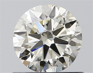 Picture of Natural Diamond 0.70 Carats, Round with Very Good Cut, J Color, VS1 Clarity and Certified by IGI