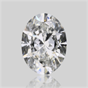 Diamante Natural 0.70 quilates, Ovalado , Color F, claridad SI1 y certificado GIA